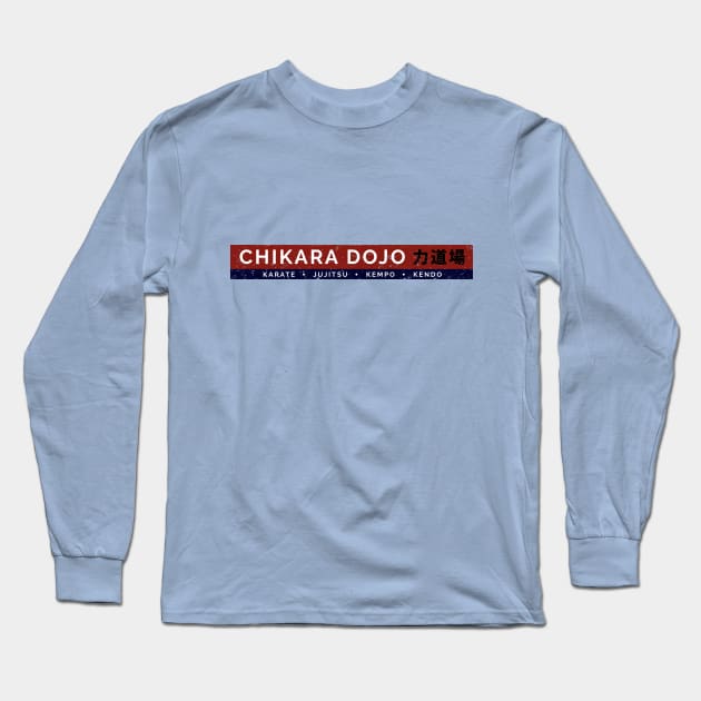 Chikara Dojo - Colleen Wing Sensei - Iron fist Long Sleeve T-Shirt by AO01